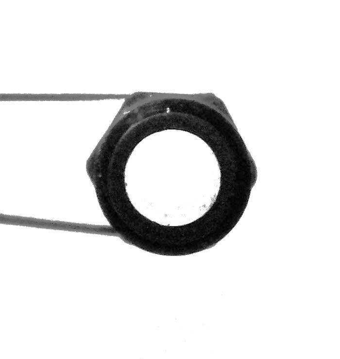 ROWPU FLUID SYSTEMS DIV ADAPTER 1/4″ M LONG NPT X 1/2″ ID HOSE BARB 1-3/4″ L