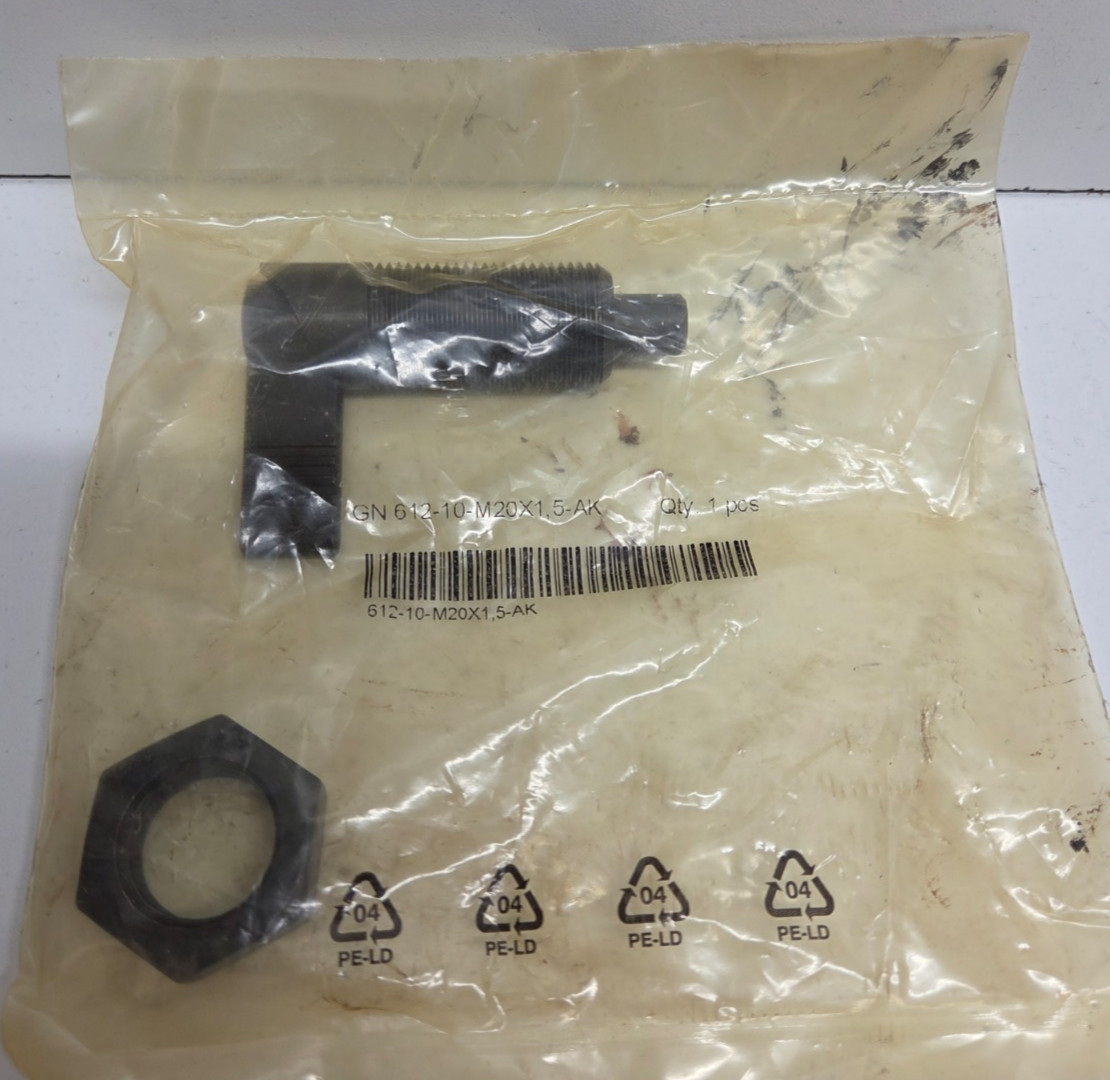 NEW IN BAG! JW WINCO CAM ACTION INDEXING PLUNGER 612-10-M20X1.5-AK