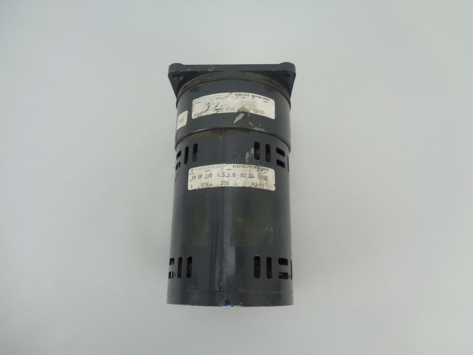 Robbins & myers Electric Motor 42480 356 RPM 115v FM Sp