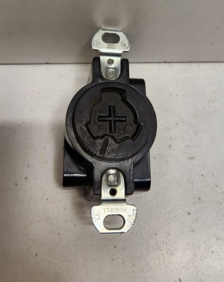 GUARANTEED! HUBBELL 20A 125V HUBBELLOCK RECEPTACLE 23000G