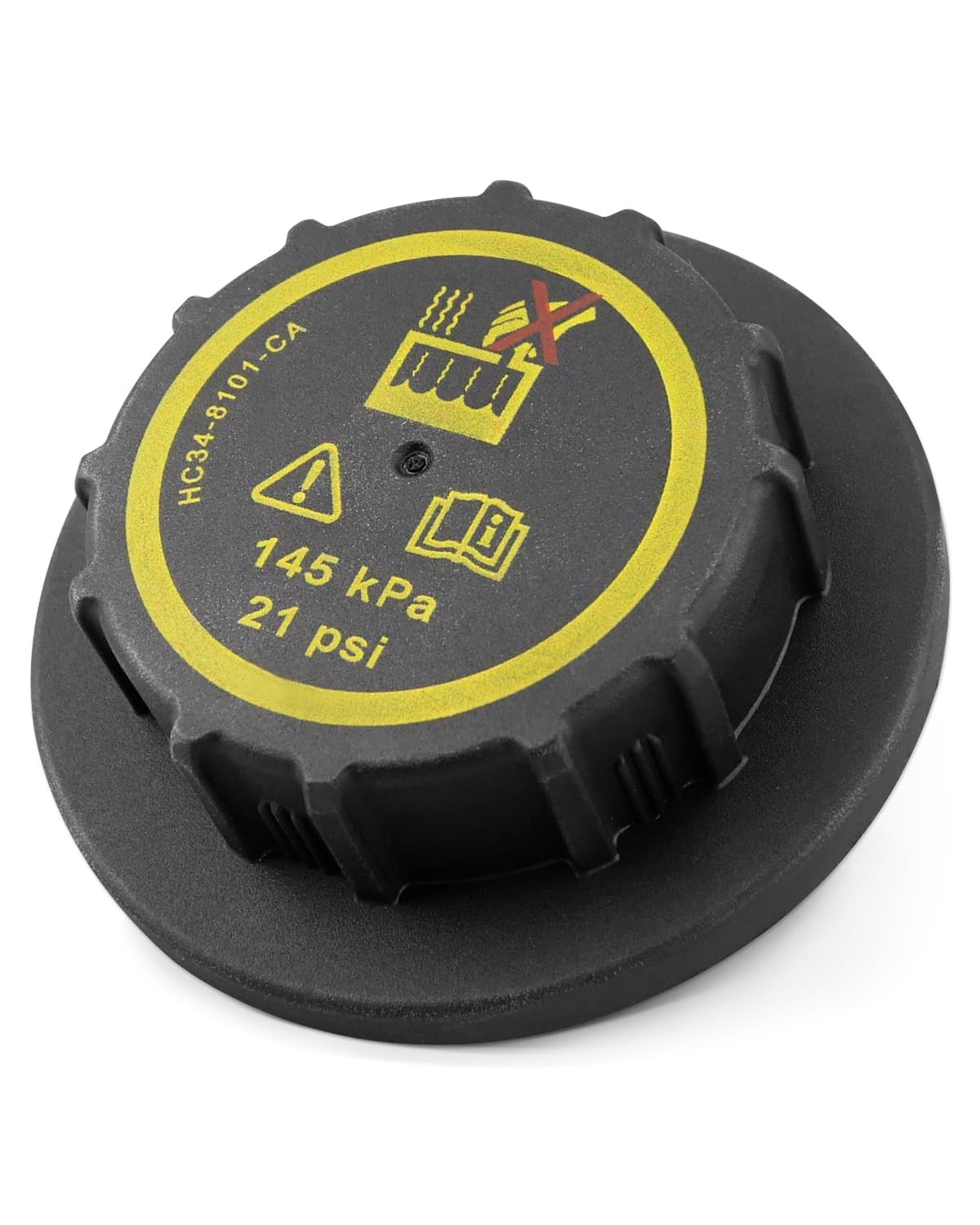 HC34-8101-CA Coolant Reservoir Cap Fit for Ford F250 F350 F450 F550 2015-2019…