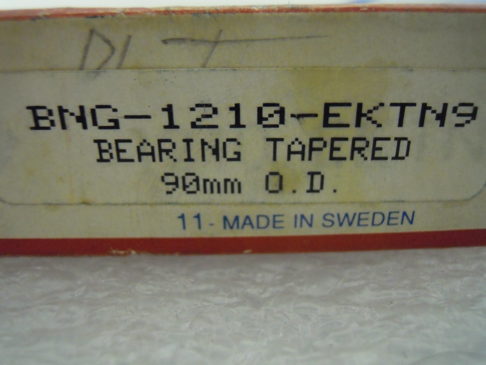 SKF 1210-EKTN9 SELF ALIGNING BALL BEARING TAPERED 50mm BORE 50X90X20mm ***NEW