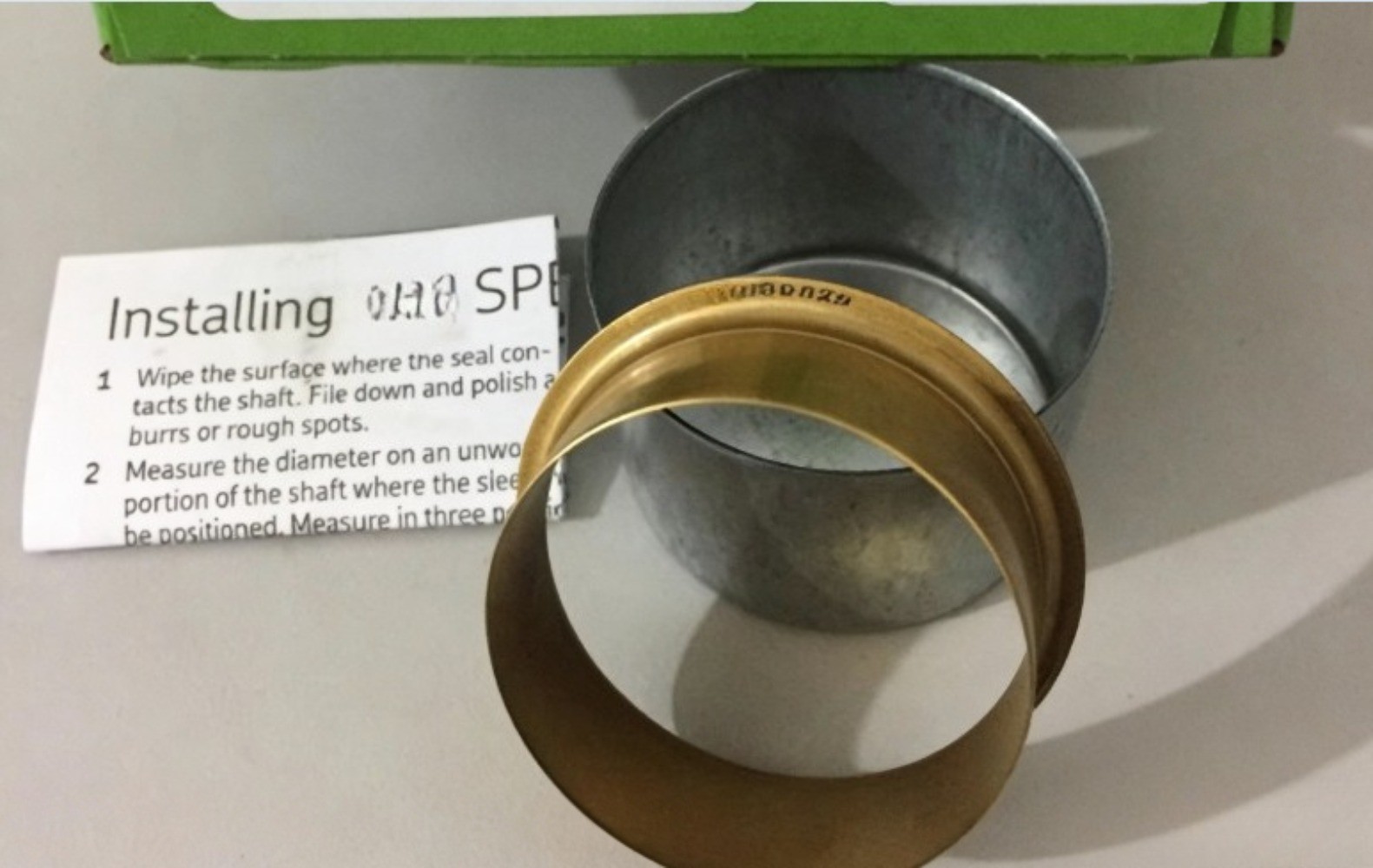 1pc for CR99825 Stainless Steel Bearing Sleeve Repair Kit