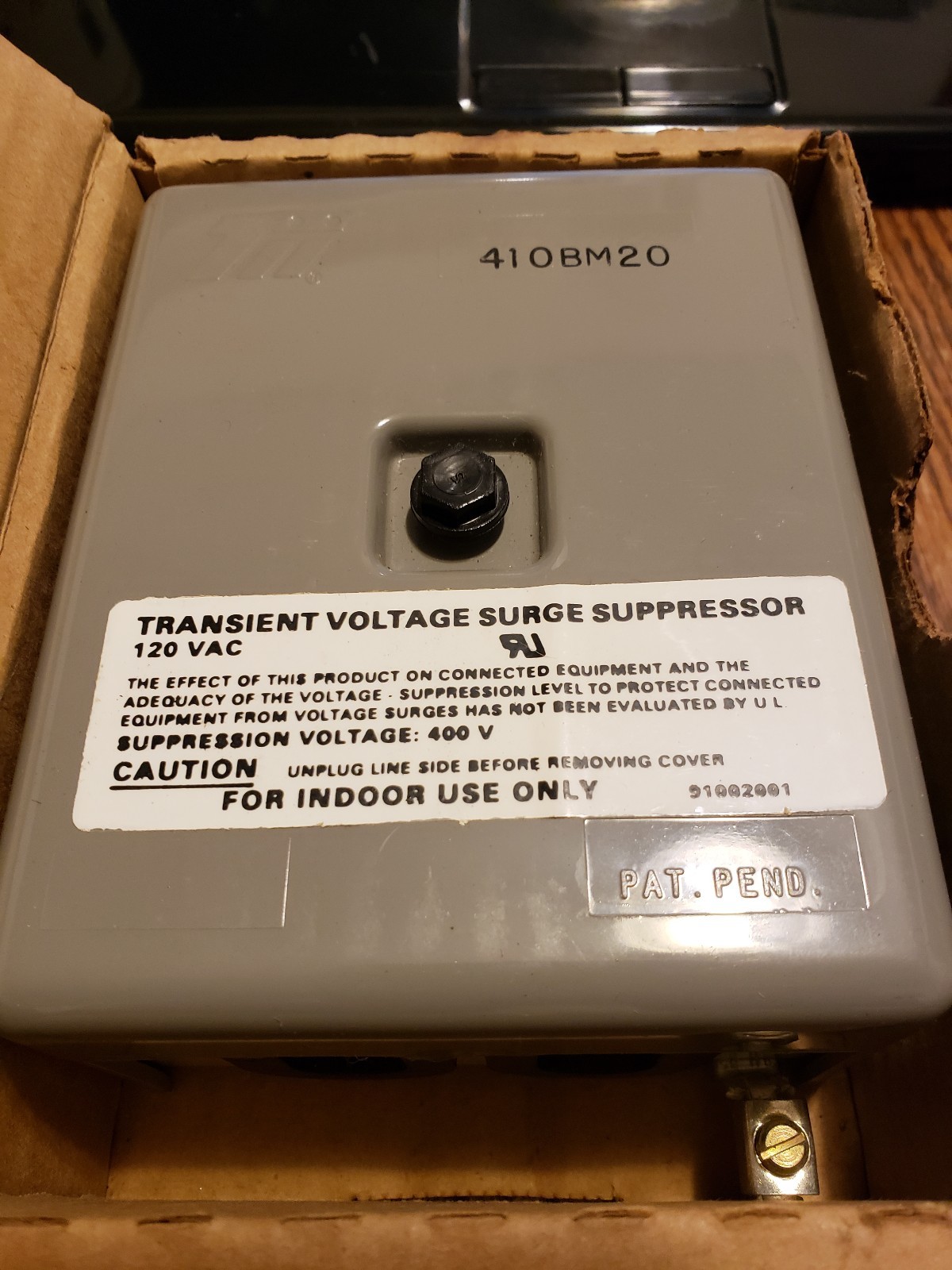 Brand New TII 400 series Transient Voltage Surge Suppressor 410BM20