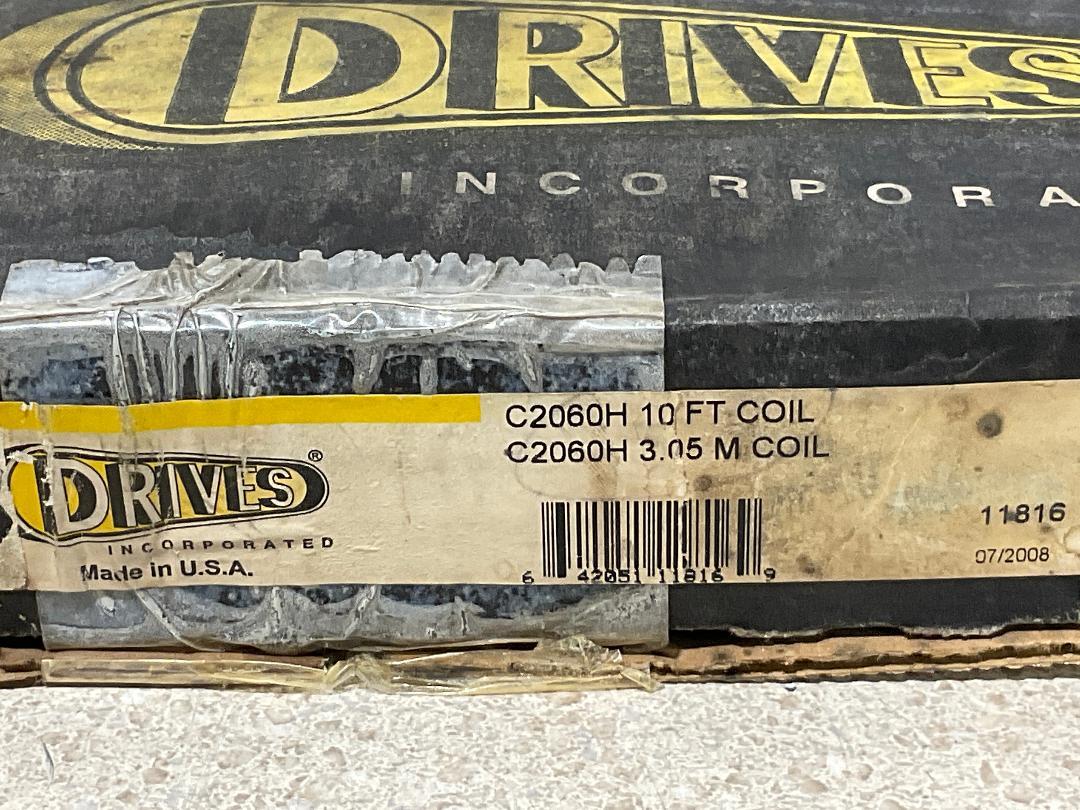 Drives Roller Chain C2060H, 10ft 3.05 NEW
