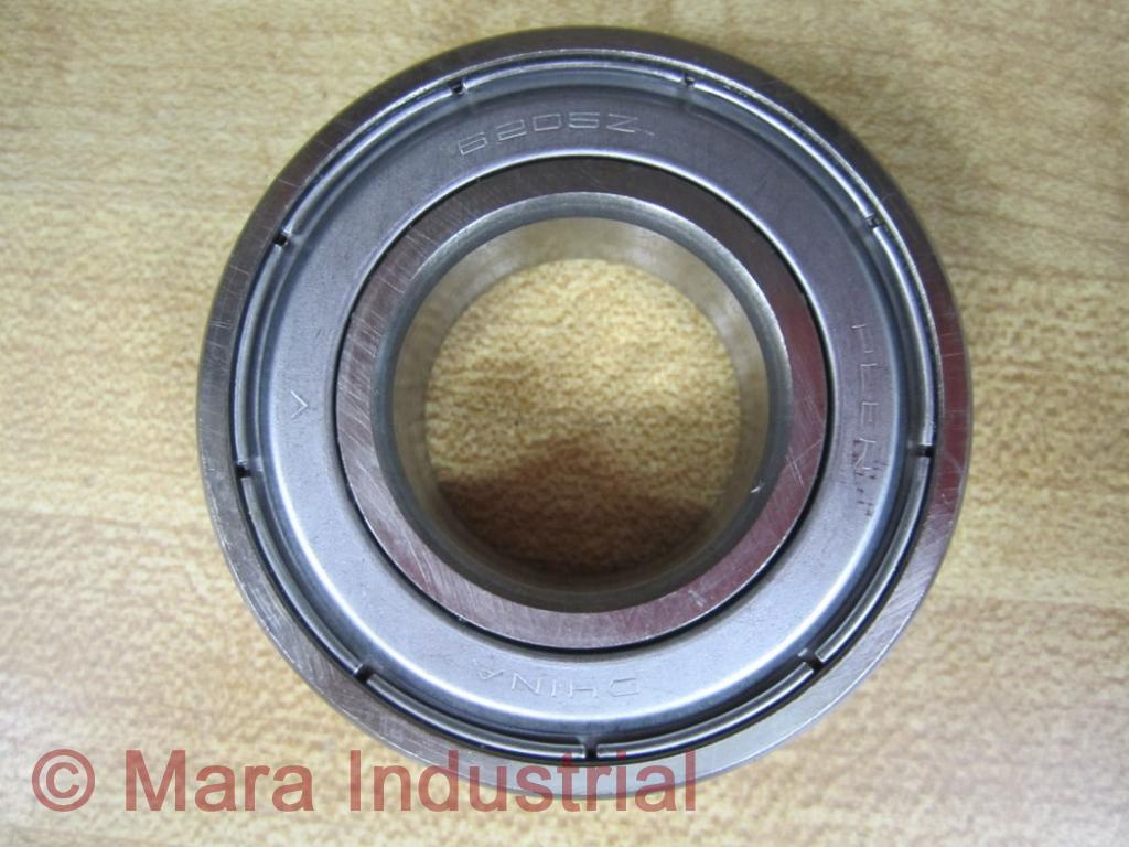 Peer Bearings 6205-ZZ Single Row Shielded Ball Bearing 6205ZZ