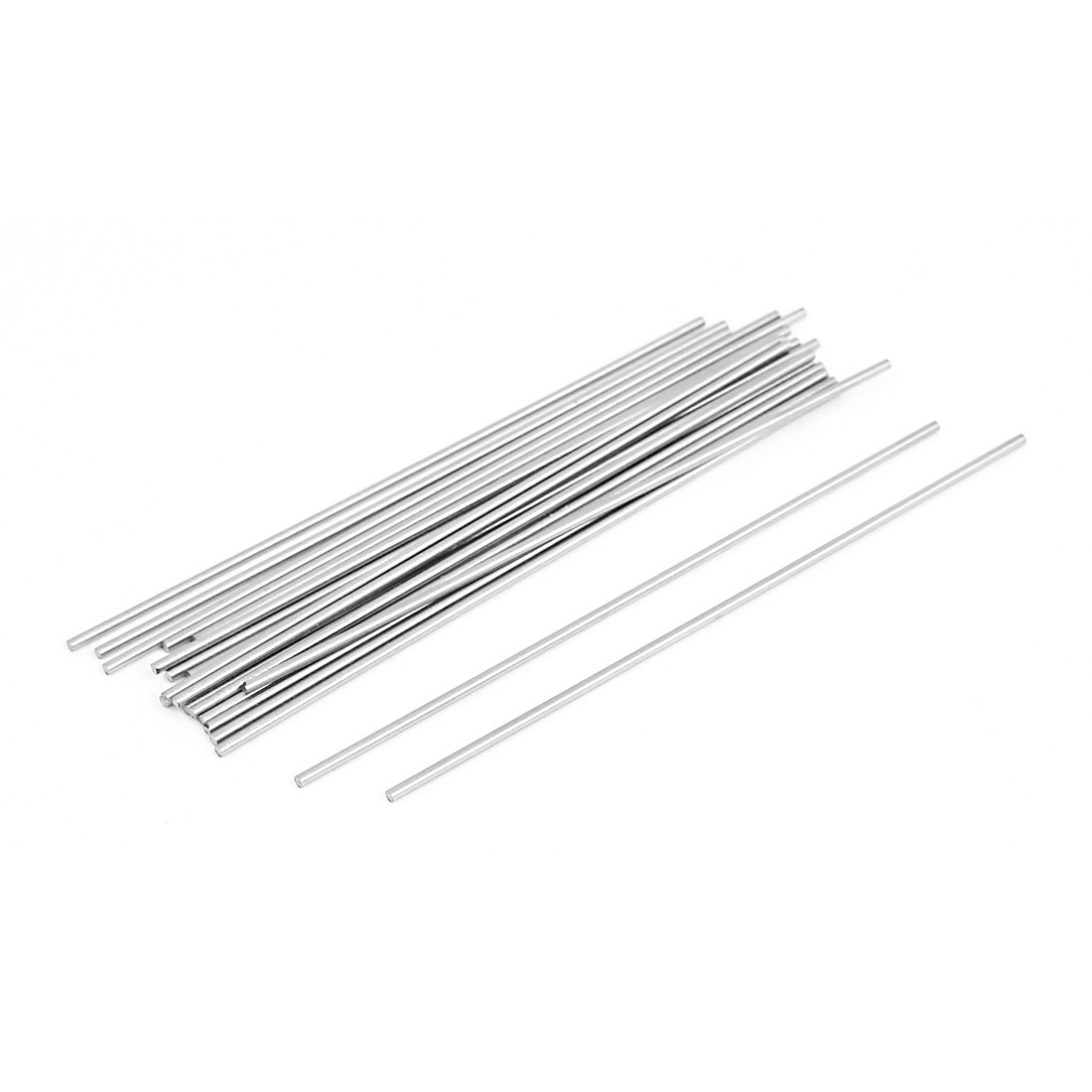 20 Pcs Steel Rod Bar Round Stock Lathe Tools 1.5mm Dia 100mm Length
