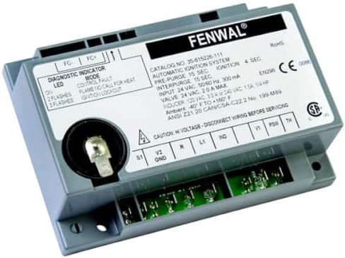 Fenwal 35-665936-111 Hot Surface Ignition Control 24v with 15 sec. Prepurge 4 se