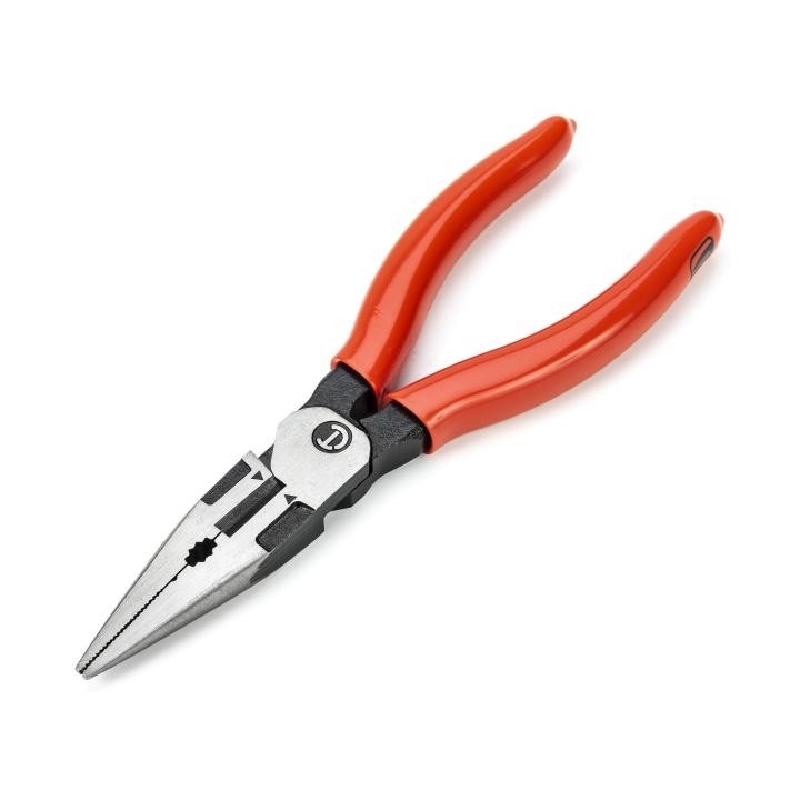 New Crescent Tools 6″ Long Nose Pliers Dipped Handle – P/N Z6546-06