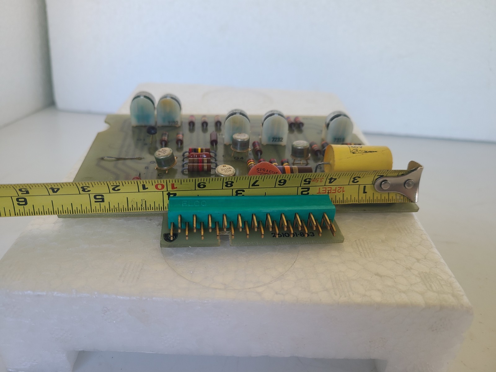Vintage Board 261001-853 With Elco 7022