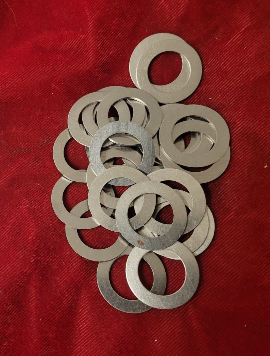 DESTACO 30360 Arbor Shims 1″ x 1-1/2″ x .010 LOT OF 20 (NO KEYWAY)