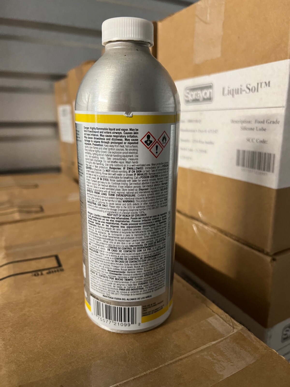 🔥Sprayon LU210L FOOD GRADE SILICONE Lubricant 14 FL.oz/414 mL/ONE BOTTLE🆕