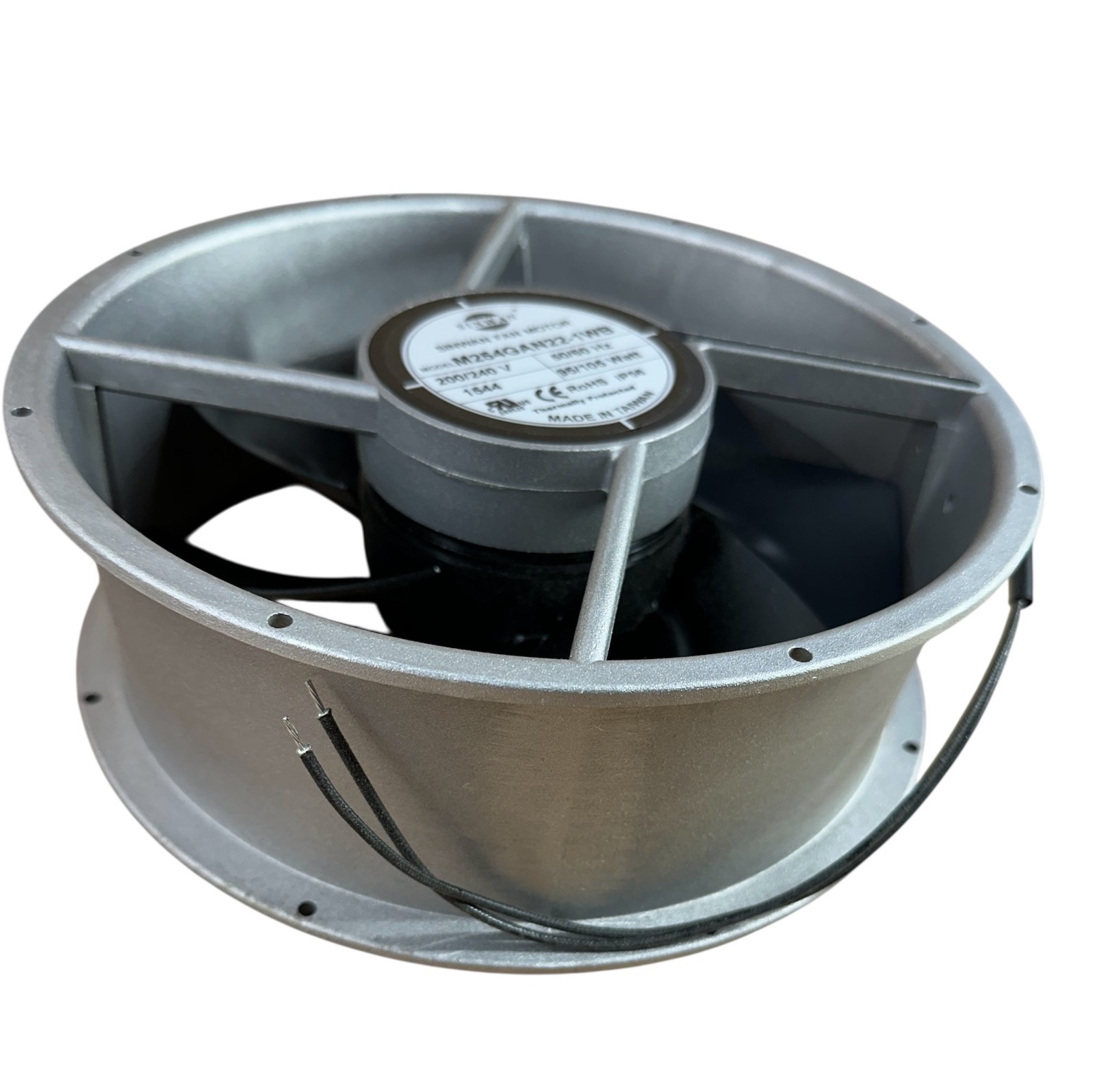 M254GAN22-1WB Sinwan fan IP56 waterproof fan 200/240V 254x89mm/10×3.5inch 1,000