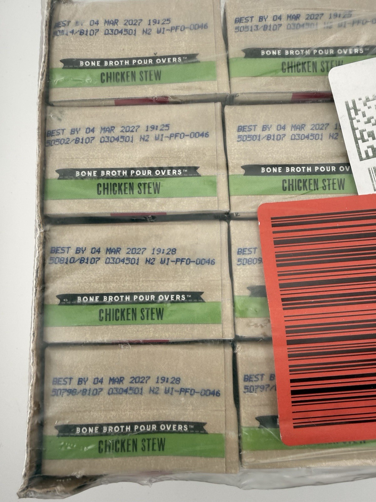 The Honest Kitchen Bone Broth POUR OVERS Wet Toppers for Dogs,Chicken Stew 12pk