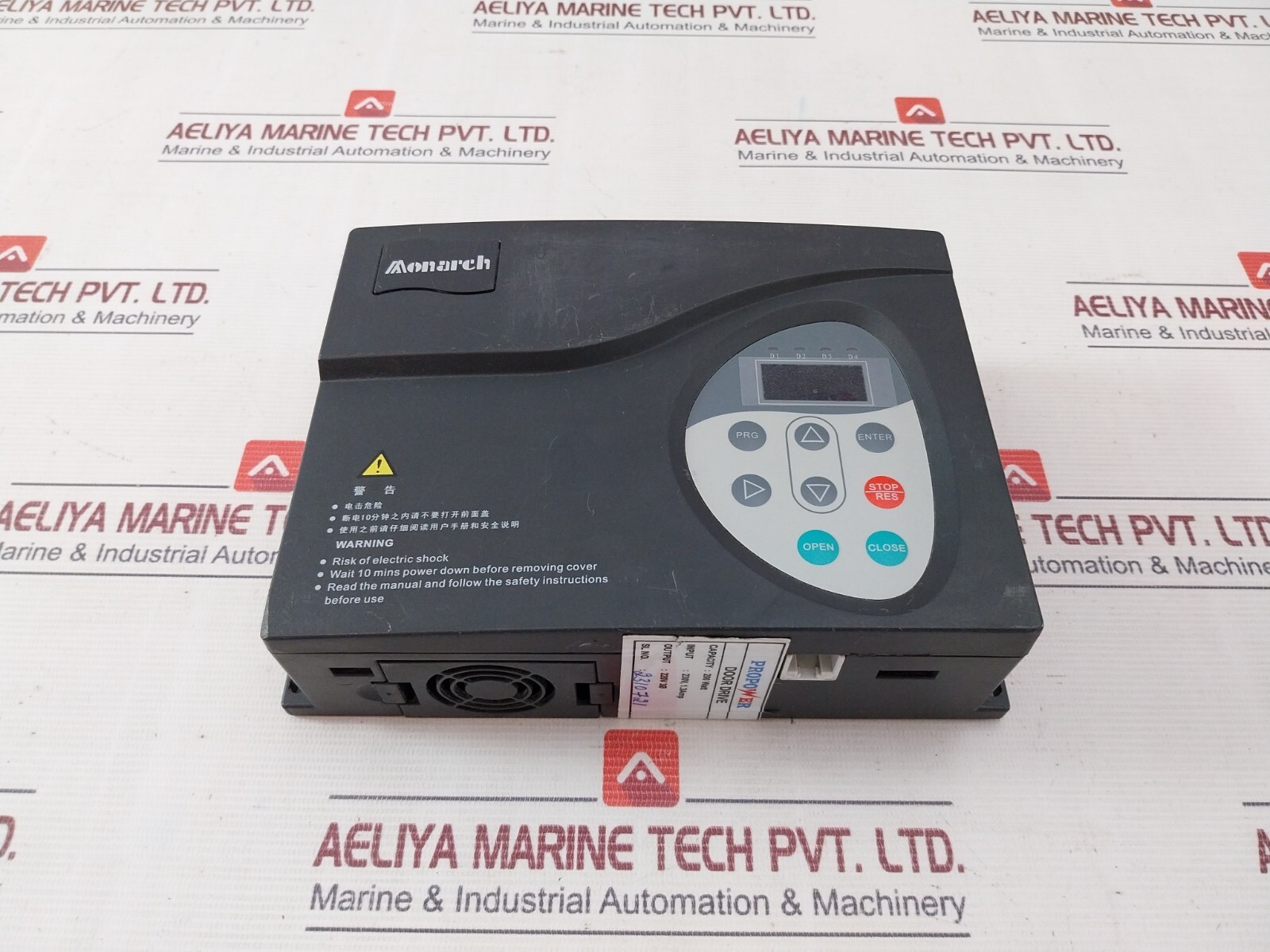 MONARCH NICE-D-A-S0P2-IND Elevator Door Drive Controller 3PH 200W (Not Working)