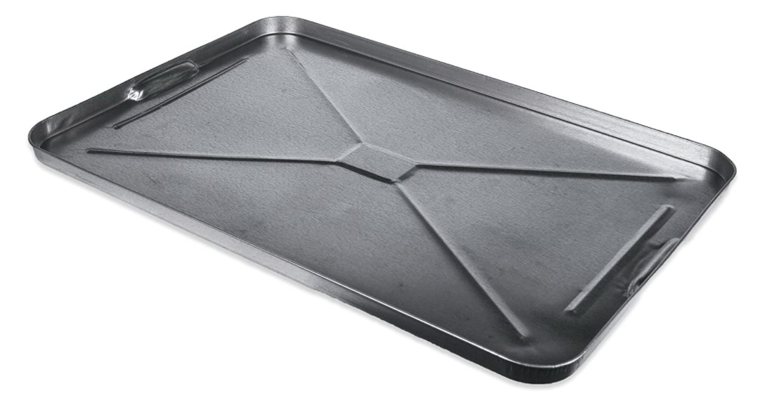 Oil Drip Pan Galvanized Tray Under Car Garage Floor Automotive Metal Workshop RV