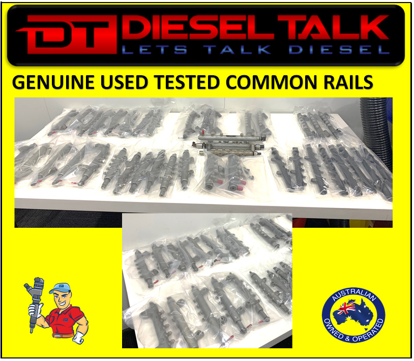 GENUINE USED COMMON RAIL TESTED. MITSUBISHI 1465A034 COMMON RAIL. PAJERO TRITON