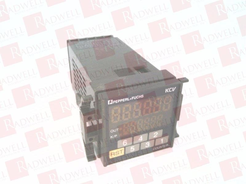 PEPPERL & FUCHS KCV-6S-V / KCV6SV (NEW IN BOX)
