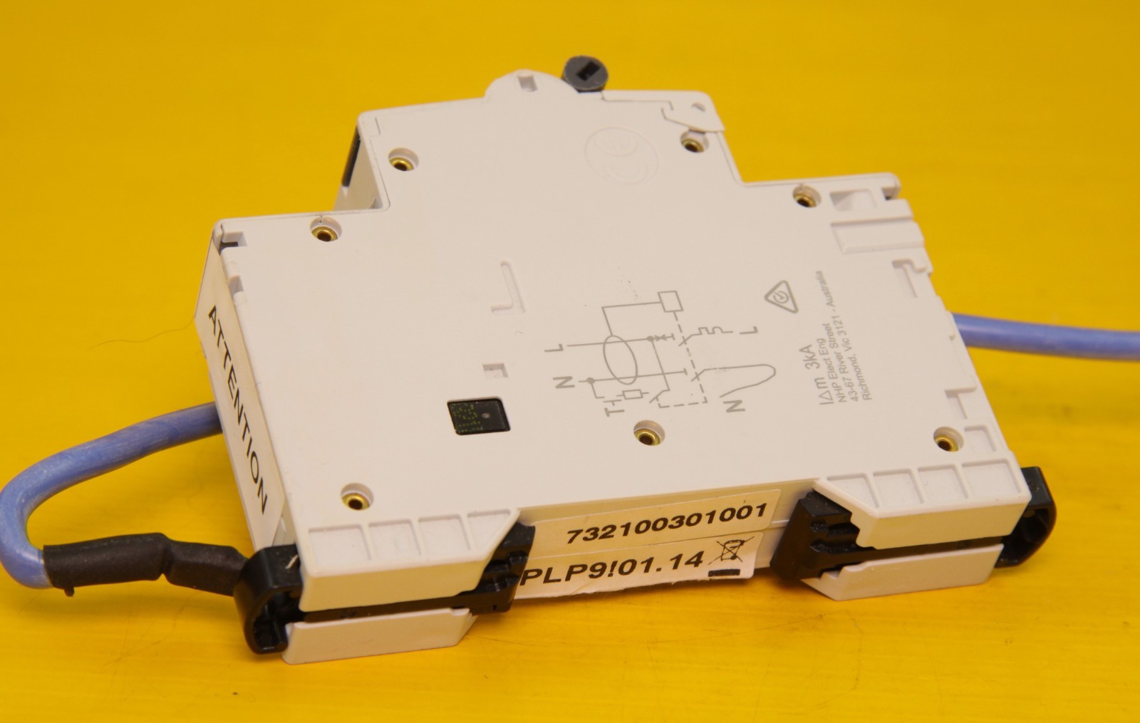 NHP DSRCBS1030CAN RCBO Circuit Breaker 10A , 1P+N 30mA , 6kA C , Type A
