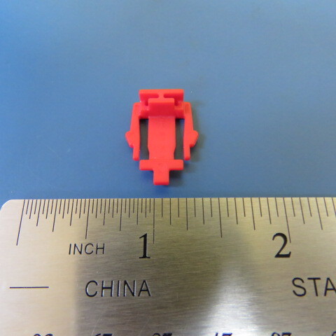 Delphi 15477038 Qty of 200 per Lot Automotive Connectors RED CPA LOCK MICRO 64