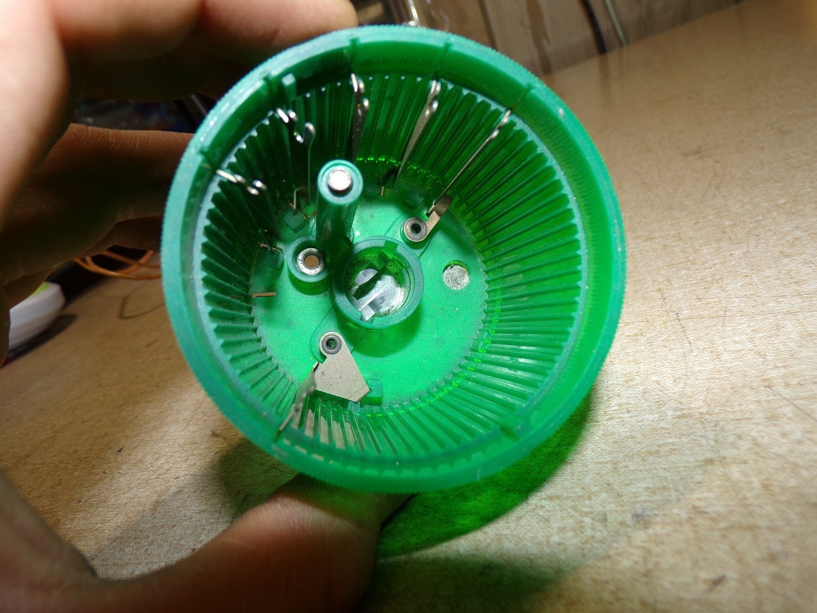 Telemecanique EN60947-5-1 9840 Green Lens, No Bulb *FREE SHIPPING*