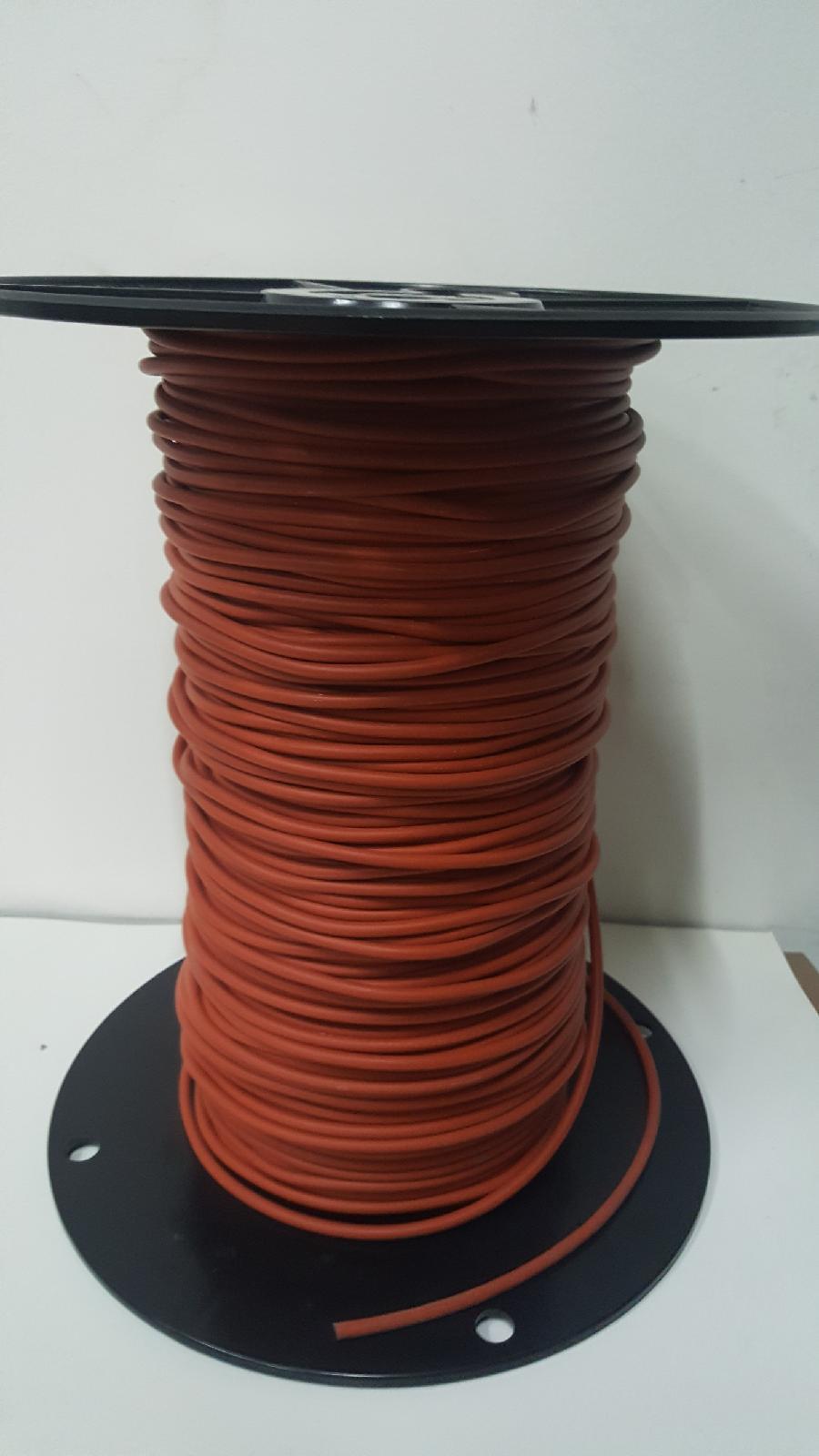 SILICONE O-RING CORD .250 70 DURO 1/4″ THICK 50 FT ROLL