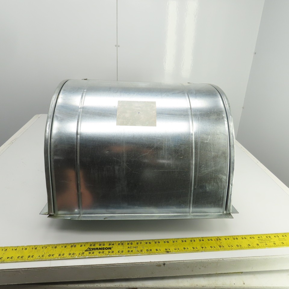 Orland DL #702 20″ x 10″ 24 Gauge Galvanized Air Duct 42″ OAL W/90° Elbow 41″OA
