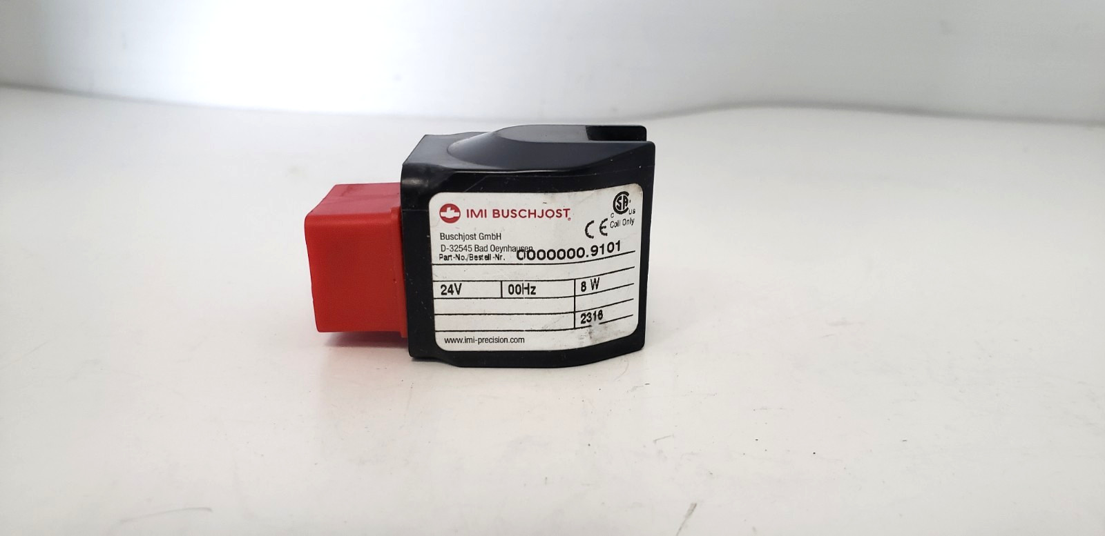 NORGREN IMI BUSCHJOST 0000000.9101 VALVE COIL, 24V, 8W, NNB