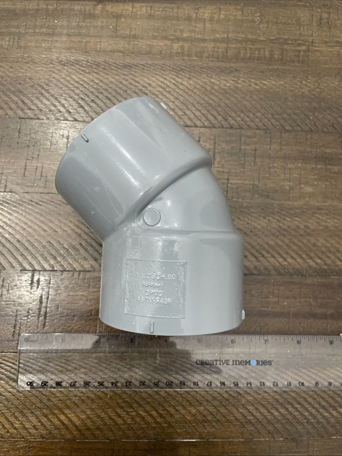 NEW IPEX ASTM F439 2-1/2″ 45DEG ELBOW FITTING SCH80 CPVC