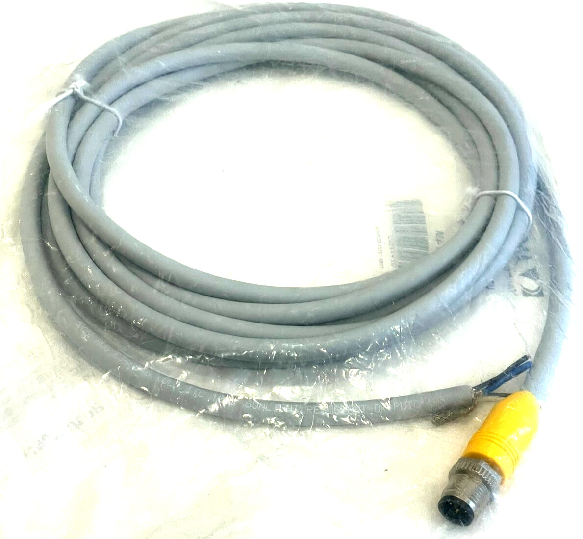 NEW VALCO MELTON 029XX805 SHIELDED CABLE M12M 5-PIN LOT OF 6