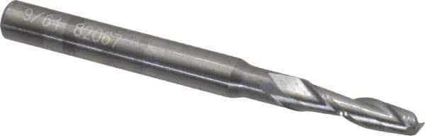 OSG 402-1406 Square End Mill: 9/64″ Dia, 1/2″ LOC, 3/16″ Shank, 2″ OAL