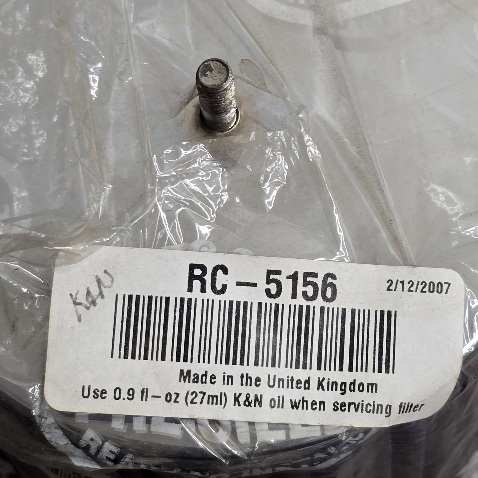 K&N Filters RC-5156 Universal Air Cleaner Assembly