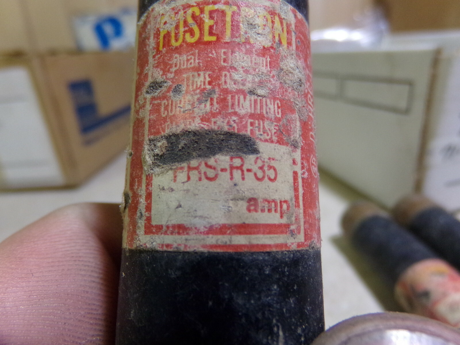 NEW Fusetron FRS-R-35 35A 600V Fuses, Lot of 3 *FREE SHIPPING*