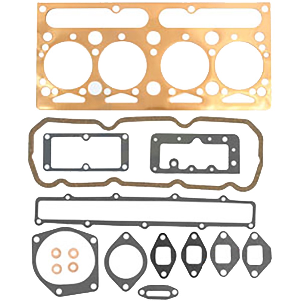 Top Gasket Set 4 Cyl. AD4.203 Fits Perkins Fits Landini 6000 Fits MF 4222920M91