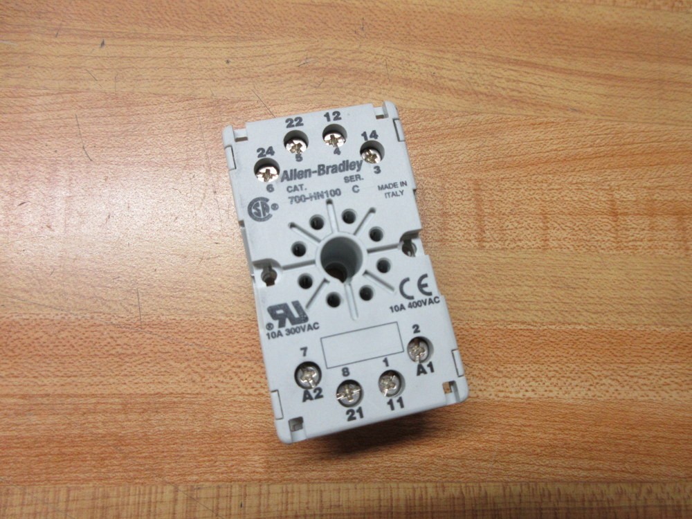 Allen Bradley 700-HN100 Relay Socket 700HN100 Series C