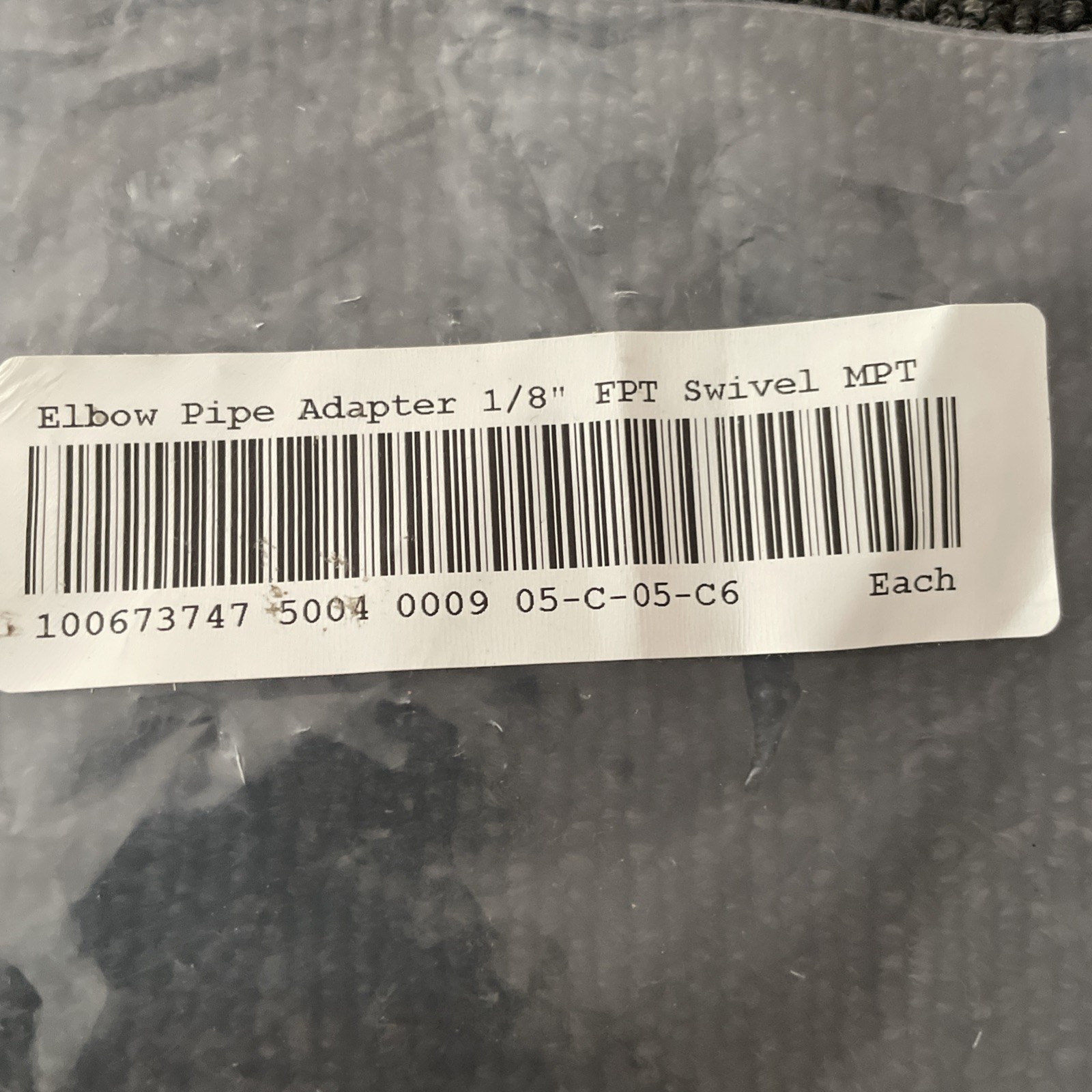 (10) Elbow Pipe Adapter 1/8″ FPT Swivel MPT