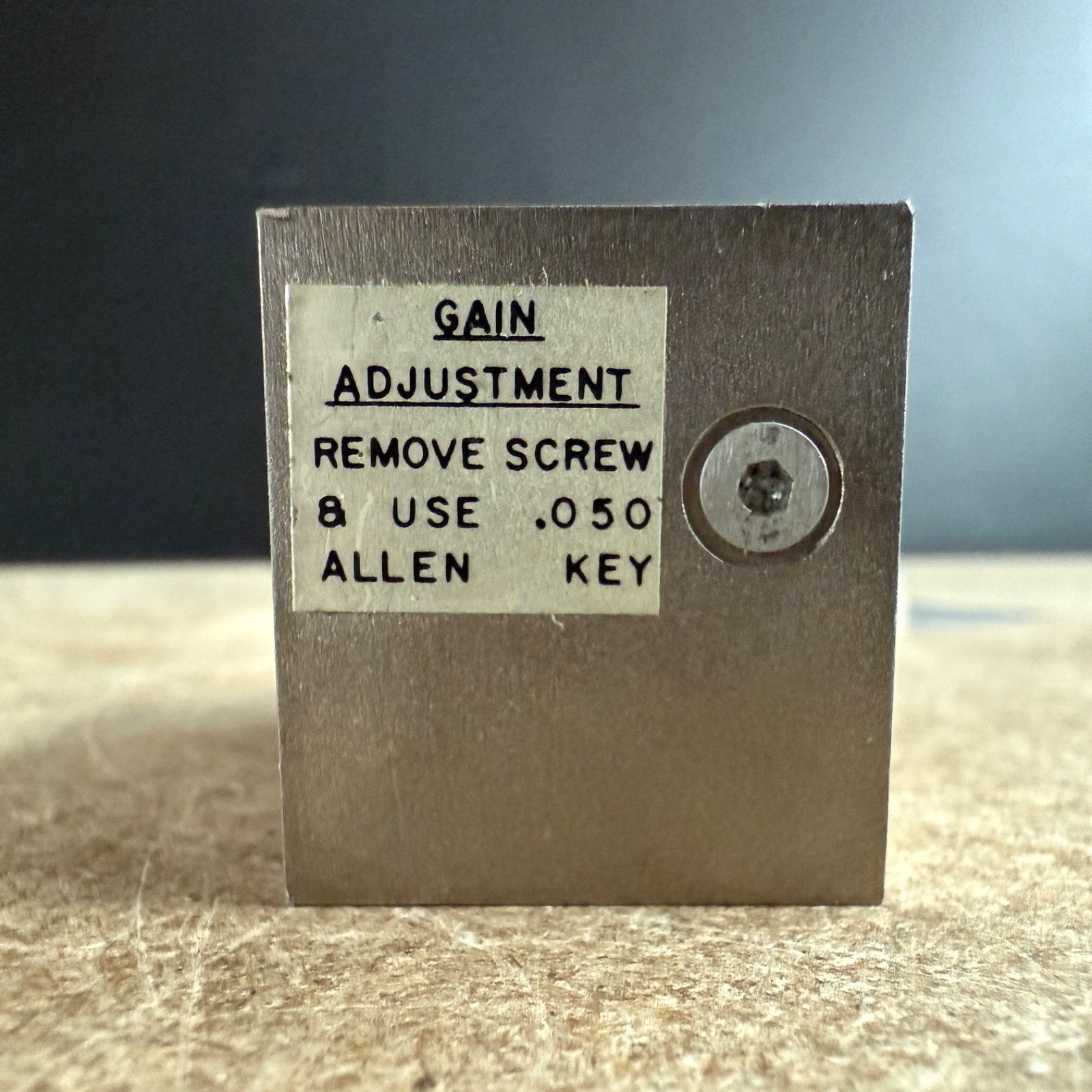 Endevco Charge Amplifier 2640 New NOS Vintage Becton Dickinson Test Equipment