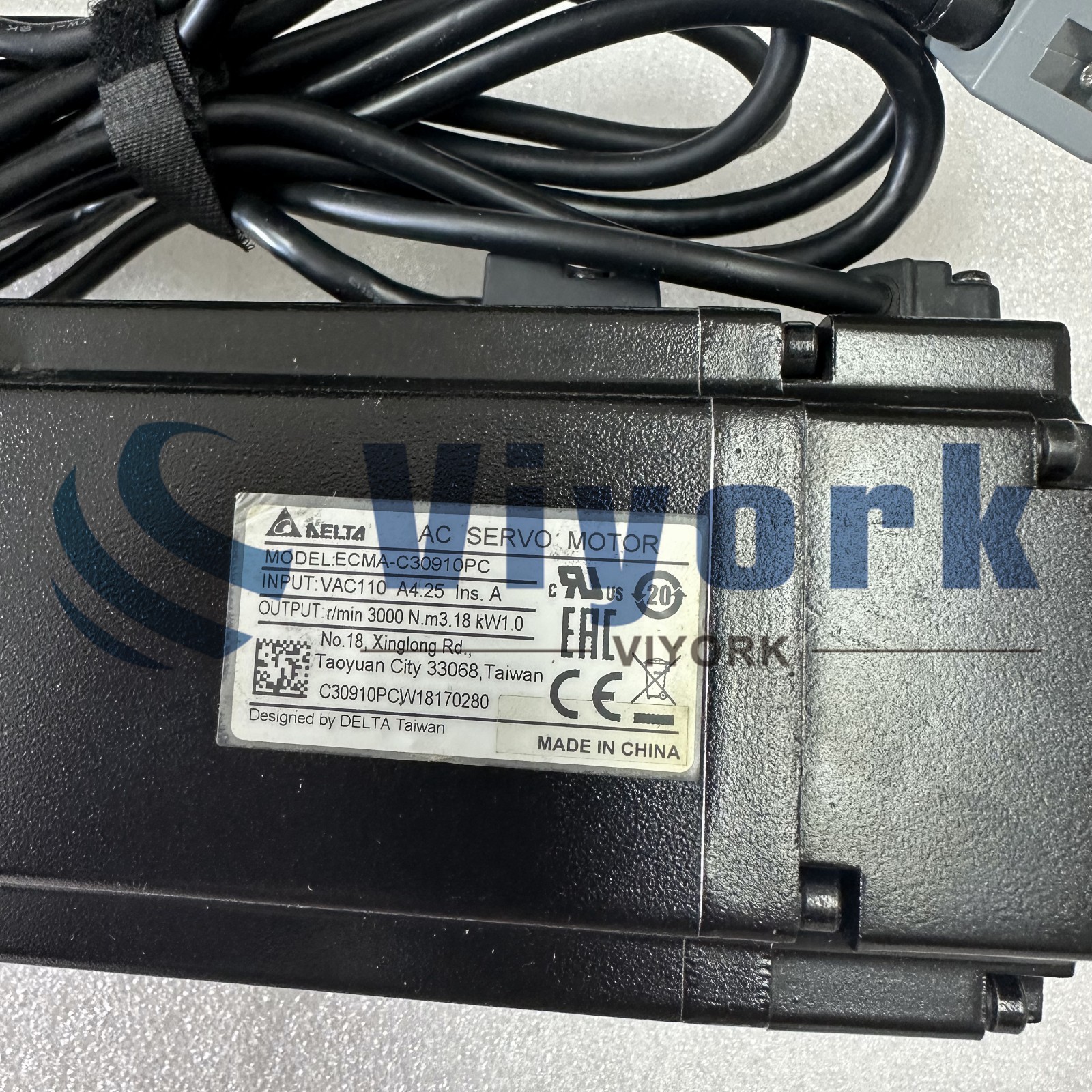 DELTA ECMA-C30910PC SERVO MOTOR NEW