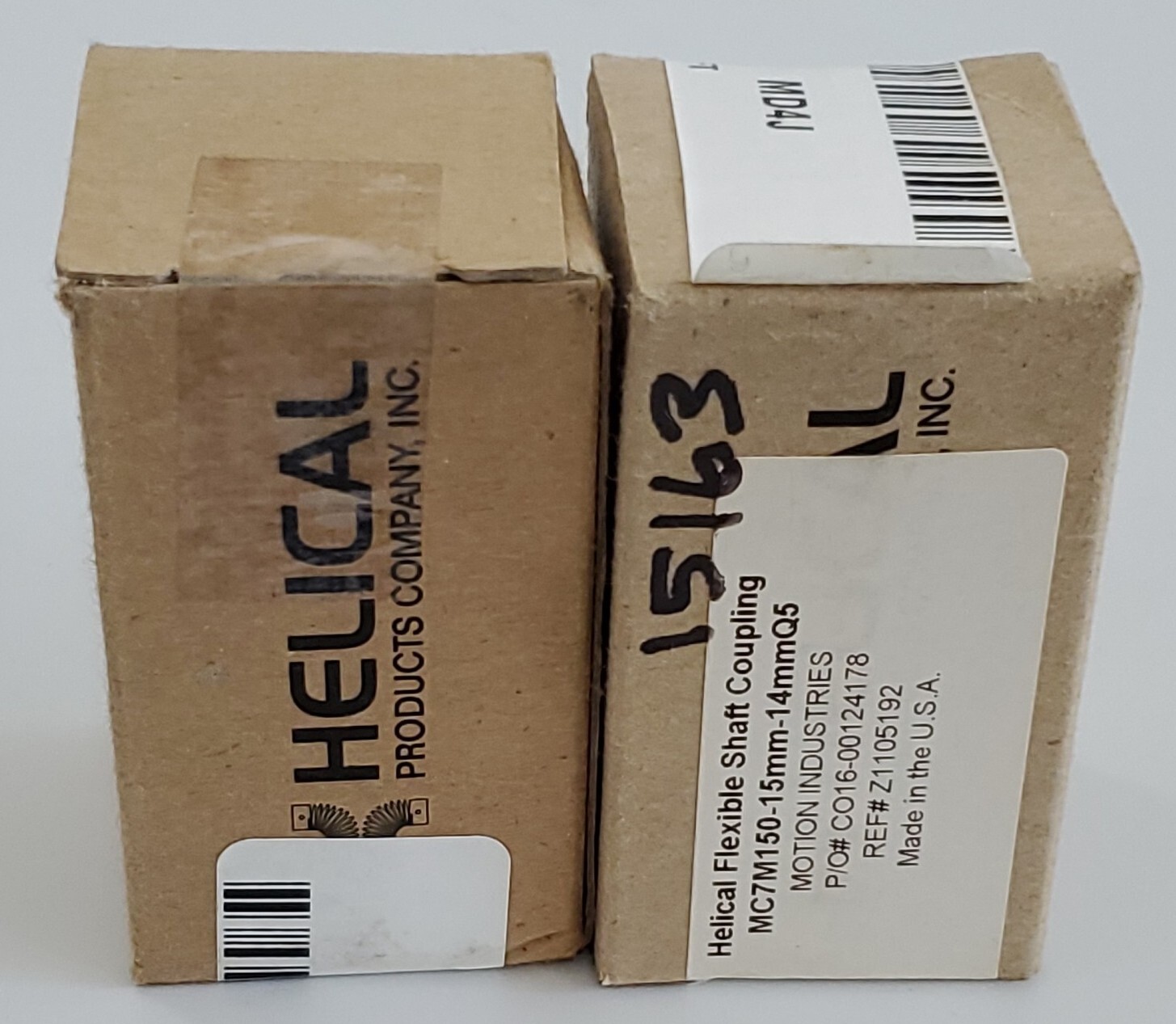 *NEW SEALED BOXES* 2 Helical MC7M150-15-14 Q5 Flexible Shaft Couplings +Warranty
