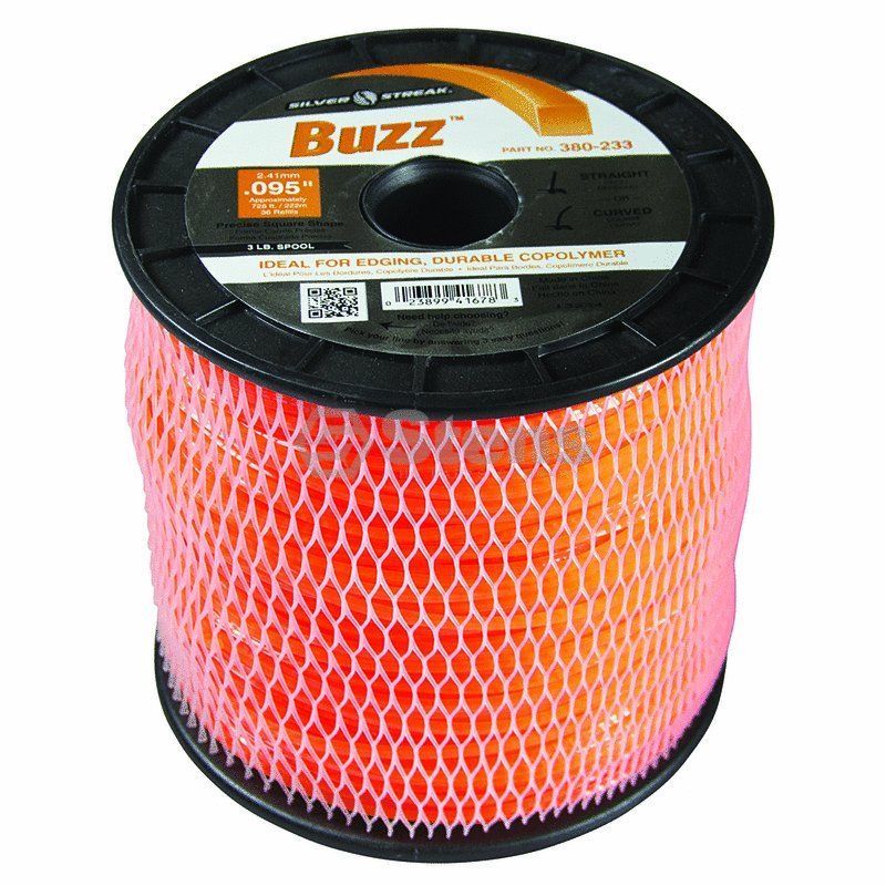 STENS #380-233 BUZZ TRIMMER LINE FITS MODEL .095 3 LB. SPOOL