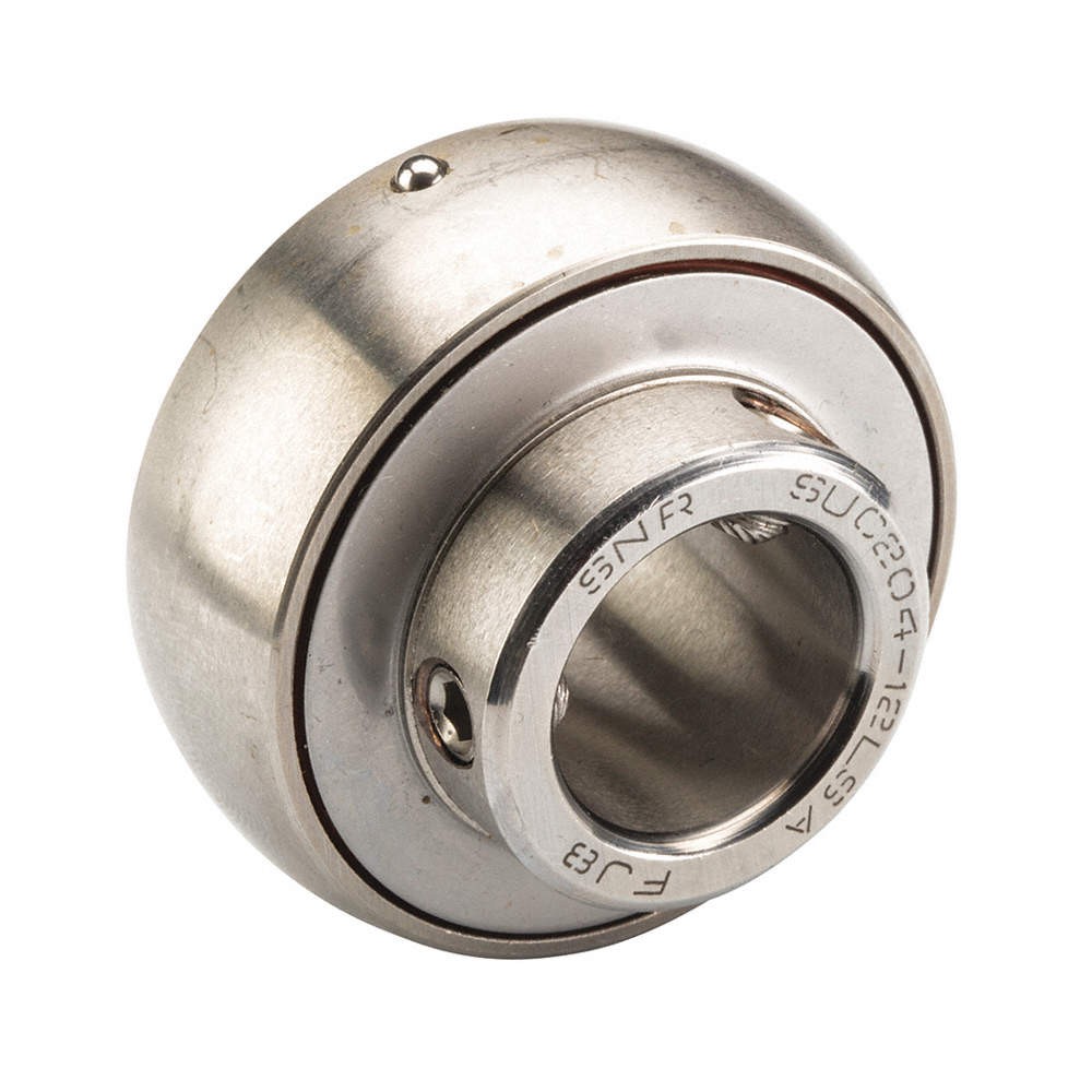 NTN Insert Bearing,SUC207-20FG1,1 1/4in Bore 46N988
