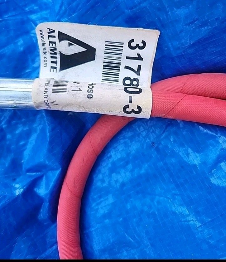 Alemite 36″ Whip Hose For Hydraulic Fittings 317850-3