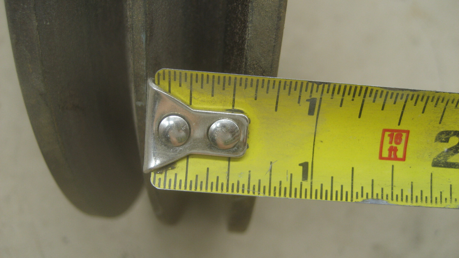 CAST IRON 7″ DOUBLE GROOVE PULLEY 2.5V7 2-1/5″ BUSHED BORE