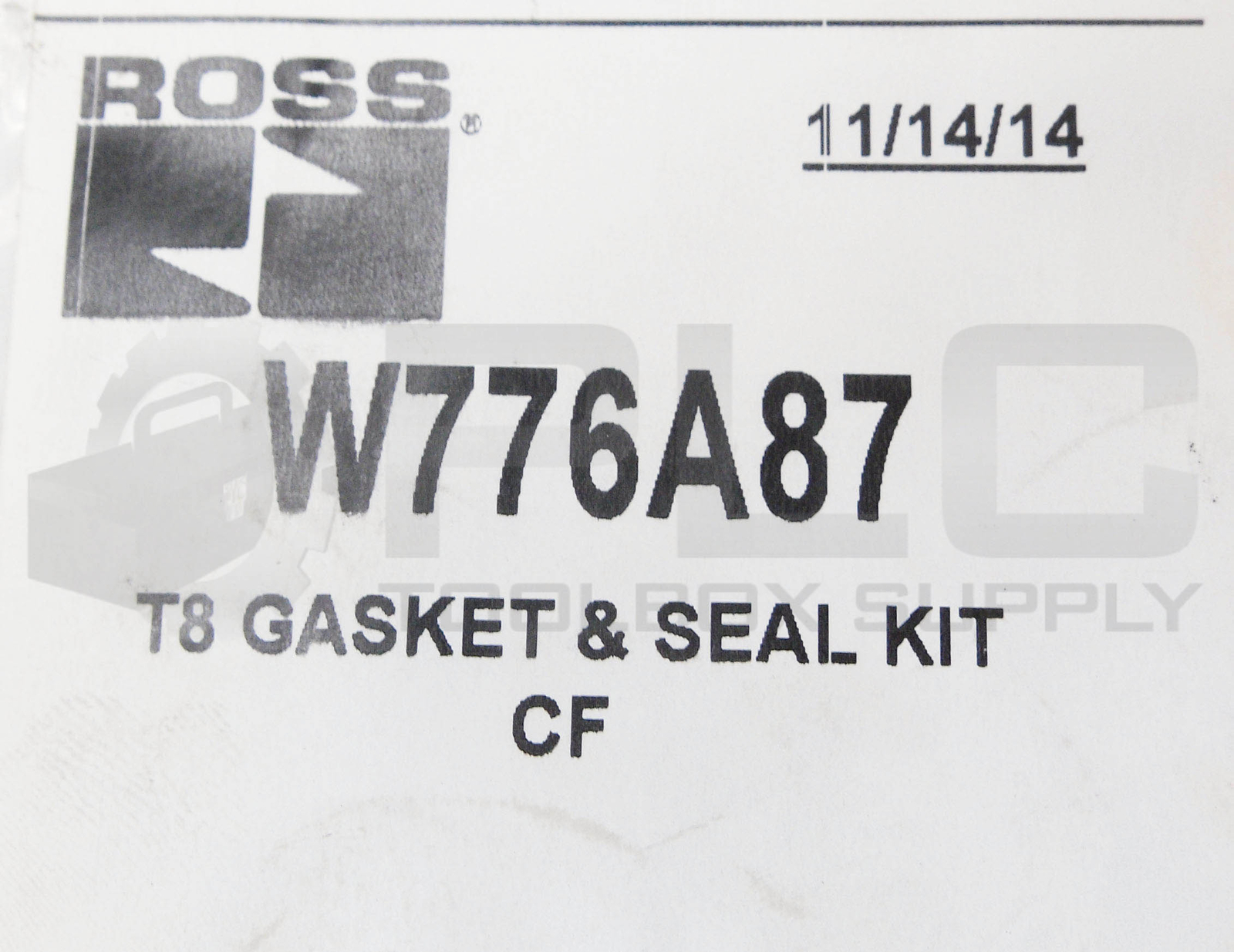 SEALED NEW ROSS CONTROLS W776A87 T8 GASKET & SEAL KIT