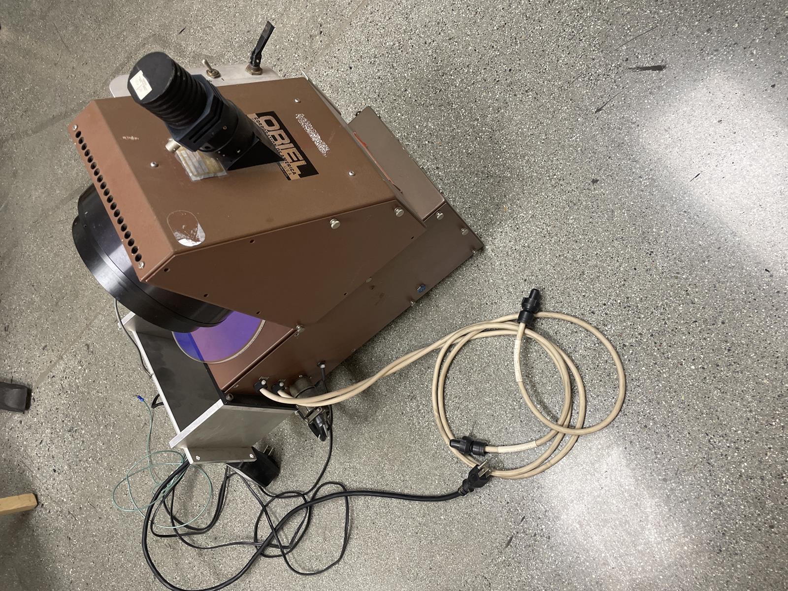ORIEL CORPORATION 8095 MASK ALIGNER ASSEMBLY
