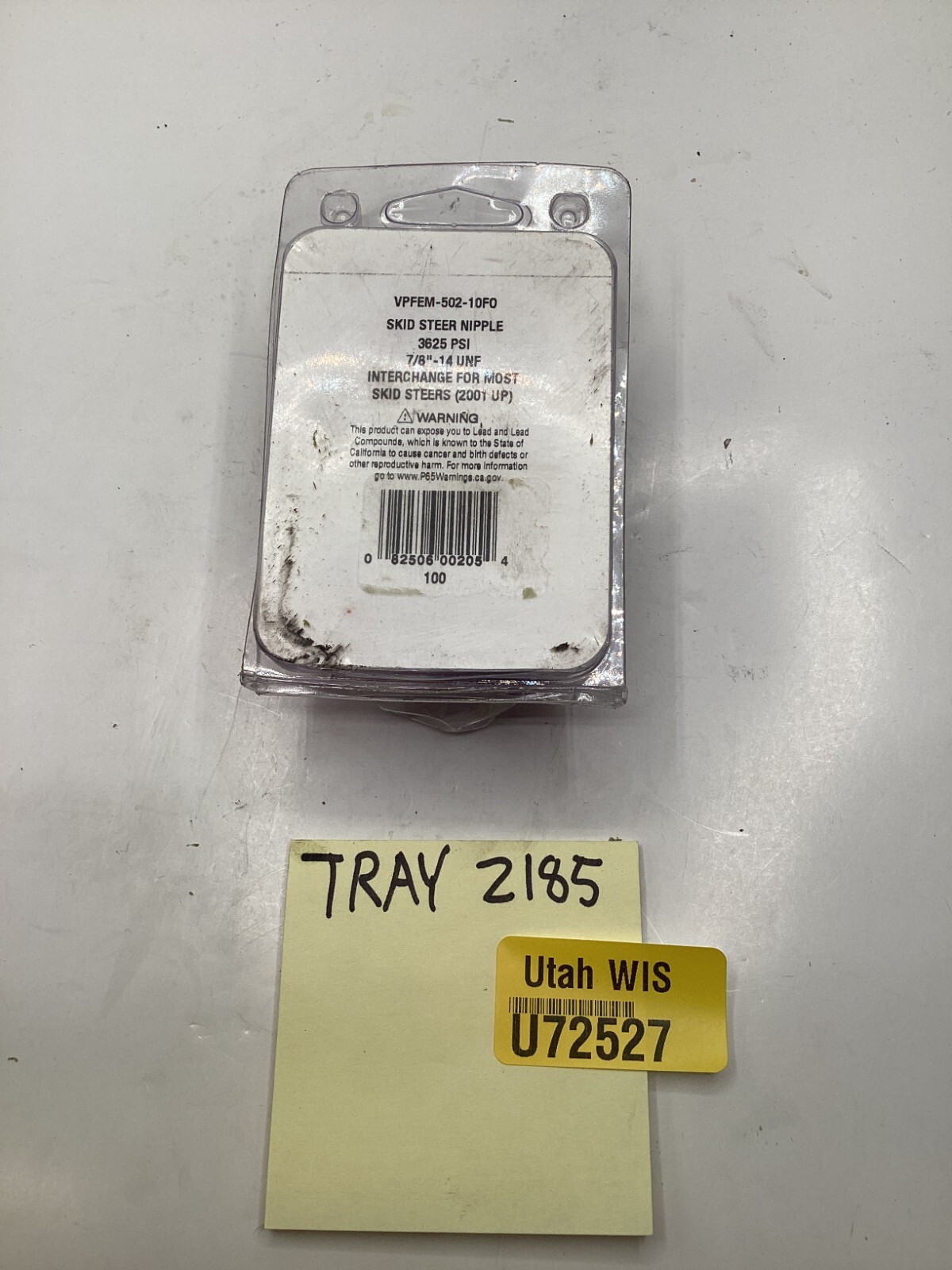 OEM Pioneer Skid Steer Nipple VPFEM-502-10F0 3625PSI 7.8″-14