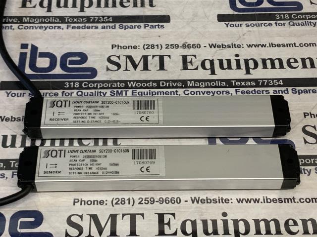 SQTI Safety Light Curtain Set – SGY200-C10160N w/Warranty