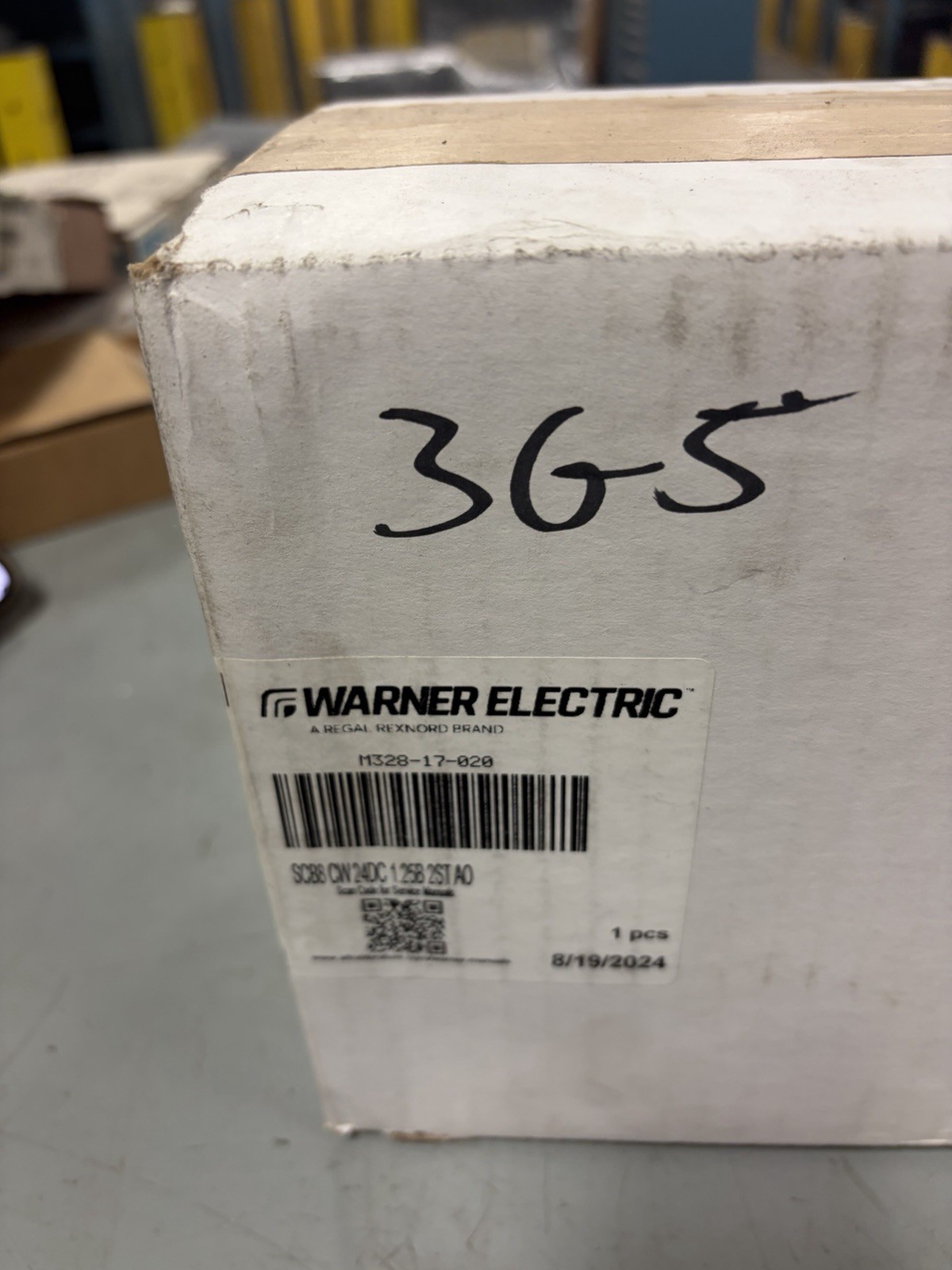 NEW WARNER ELECTRIC M328-17-020 24VDC