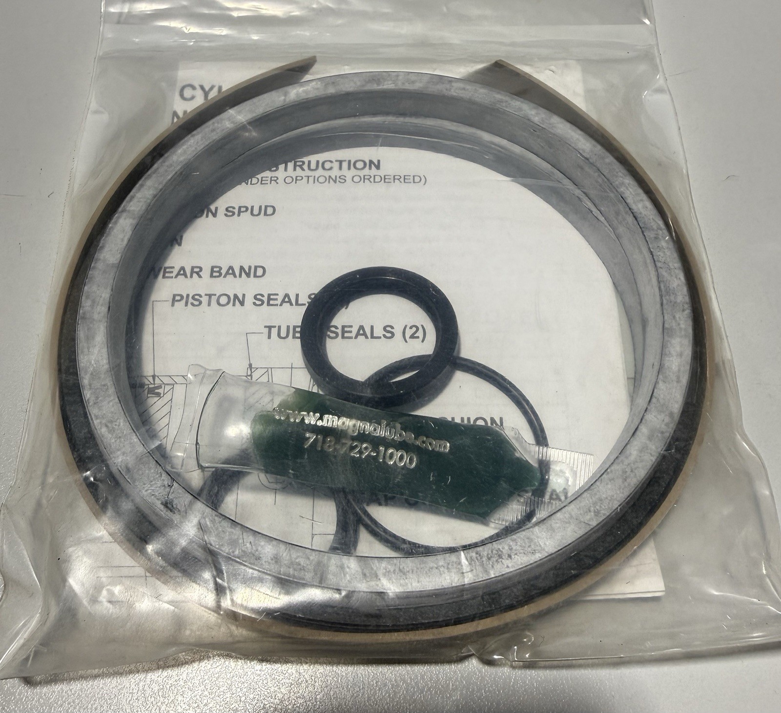 BIMBA 5″ CYLINDER BORE SEAL KIT SK100-500 *NEW*