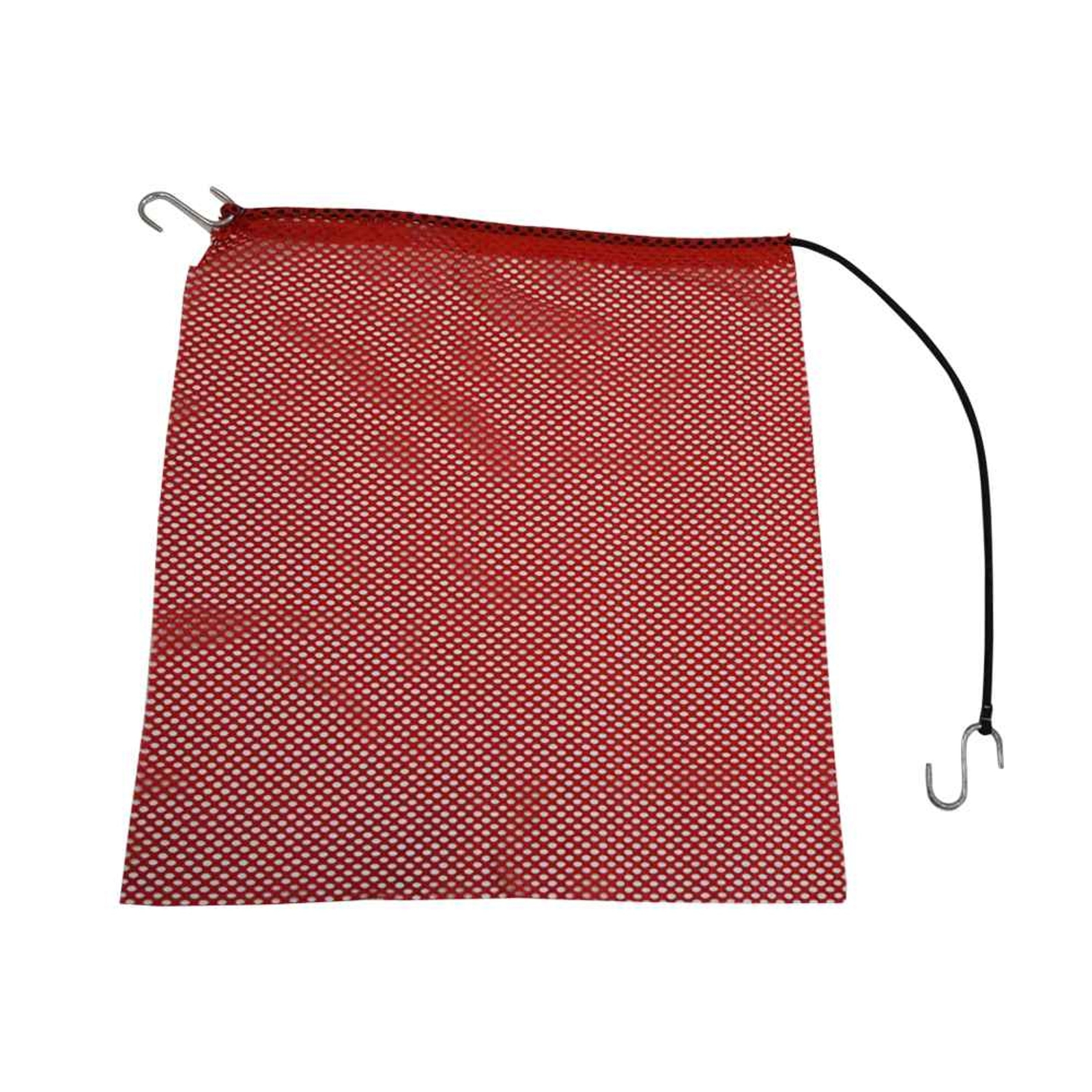 USCC Red Jersey Mesh Safety Flag w/35″ Bungee Cord: 18″ X 20″- DOT Compliant